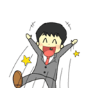 平均サラリーマン（個別スタンプ：24）