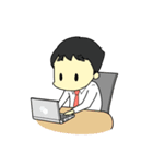 平均サラリーマン（個別スタンプ：30）