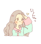 私とウサギ（個別スタンプ：4）