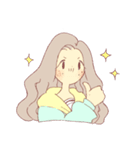 私とウサギ（個別スタンプ：5）