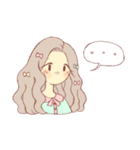 私とウサギ（個別スタンプ：8）
