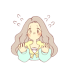 私とウサギ（個別スタンプ：11）