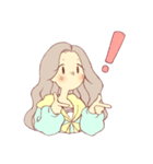 私とウサギ（個別スタンプ：13）