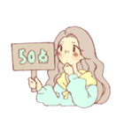 私とウサギ（個別スタンプ：19）