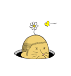 モグラ穴男さん（個別スタンプ：8）