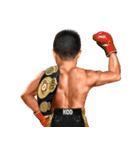 ボクシング世界チャンピオン 内山高志（個別スタンプ：32）
