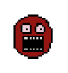 8bit strange face（個別スタンプ：1）