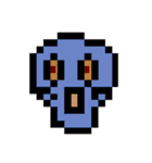 8bit strange face（個別スタンプ：4）