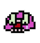 8bit strange face（個別スタンプ：10）