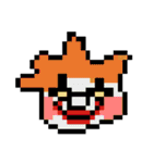 8bit strange face（個別スタンプ：13）