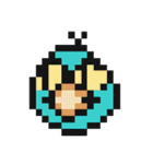 8bit strange face（個別スタンプ：16）