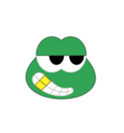 Mr. Froggy (emoticon)（個別スタンプ：3）