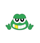 Mr. Froggy (emoticon)（個別スタンプ：5）