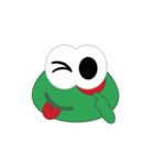 Mr. Froggy (emoticon)（個別スタンプ：11）