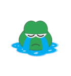 Mr. Froggy (emoticon)（個別スタンプ：21）