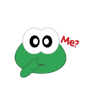 Mr. Froggy (emoticon)（個別スタンプ：26）