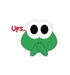 Mr. Froggy (emoticon)（個別スタンプ：27）