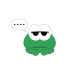 Mr. Froggy (emoticon)（個別スタンプ：34）