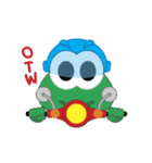 Mr. Froggy (emoticon)（個別スタンプ：37）