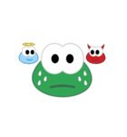 Mr. Froggy (emoticon)（個別スタンプ：38）