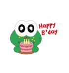 Mr. Froggy (emoticon)（個別スタンプ：40）