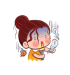PenPen Red Bun Girl（個別スタンプ：9）