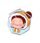 PenPen Red Bun Girl（個別スタンプ：20）