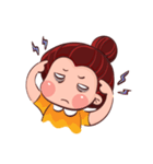 PenPen Red Bun Girl（個別スタンプ：23）