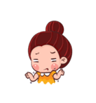 PenPen Red Bun Girl（個別スタンプ：31）