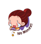 PenPen Red Bun Girl（個別スタンプ：38）