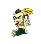 The terrible man,everyone falls in love（個別スタンプ：5）