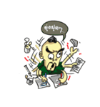 The terrible man,everyone falls in love（個別スタンプ：8）