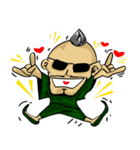 The terrible man,everyone falls in love（個別スタンプ：33）