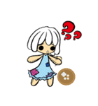 Patch doll Rumi's little things of daily（個別スタンプ：19）