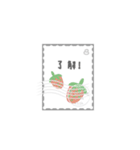 切手deスタンプ 日本語版（個別スタンプ：8）