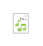 切手deスタンプ 日本語版（個別スタンプ：22）