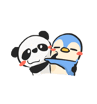 Penguin＆Panda（個別スタンプ：25）