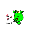 Little Frog wants to be your friend（個別スタンプ：2）