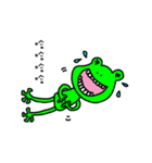 Little Frog wants to be your friend（個別スタンプ：14）