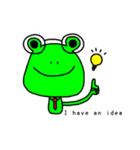 Little Frog wants to be your friend（個別スタンプ：17）