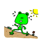 Little Frog wants to be your friend（個別スタンプ：27）