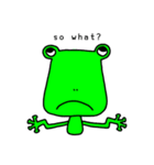 Little Frog wants to be your friend（個別スタンプ：28）