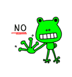 Little Frog wants to be your friend（個別スタンプ：35）