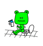 Little Frog wants to be your friend（個別スタンプ：38）