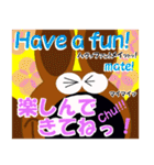 カンガルーのまるバナちゃんと楽しいお友達（個別スタンプ：30）