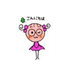 メガネっ子ルミリカ（個別スタンプ：3）