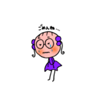 メガネっ子ルミリカ（個別スタンプ：7）
