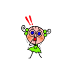 メガネっ子ルミリカ（個別スタンプ：8）