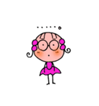 メガネっ子ルミリカ（個別スタンプ：25）