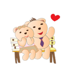 Bear in Love（個別スタンプ：14）